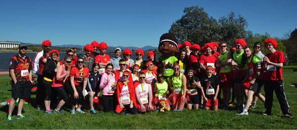 RMHC_Challenge's tweet image. Loved all the costumes! See heaps of photos of the Walk and Run on our Facebook - tinyurl.com/lnko6xs  #RMHCanRun