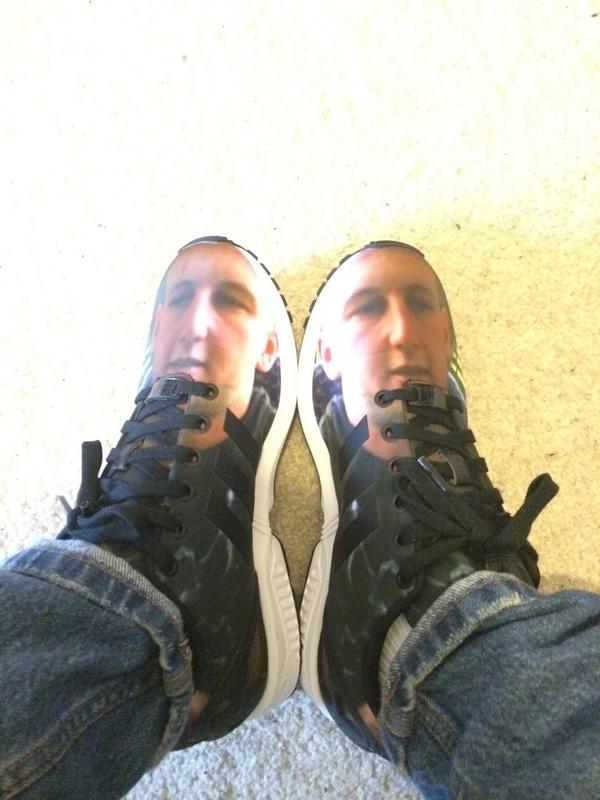 3 or 4 weeks ago I may have got pissed and ordered a pair of trainers with Craig's face on. 😳