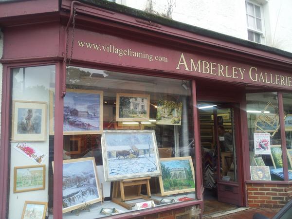 Some of Pete Waynes show at <a href="/VillageFraming/">Village Framing</a>