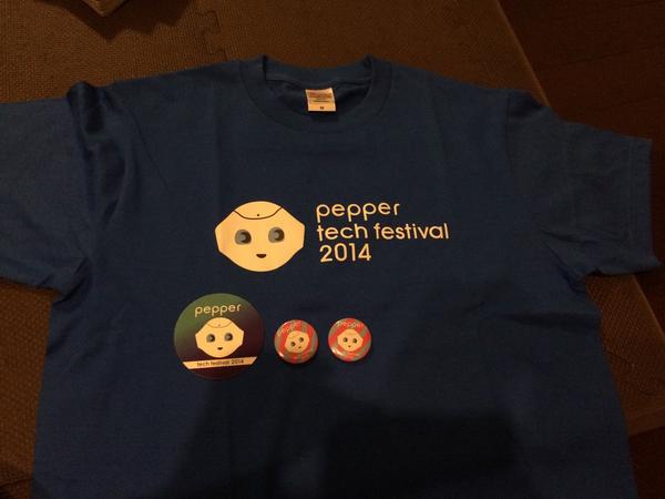 tani_yang's tweet photo. 本日のノベルティ #PepperTechfes http://t.co/75fnWdYbRR