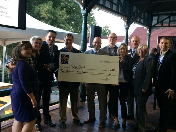 Jackson_Triggs's tweet image. So honoured to have won "Winery with Heart" award @RBC awards @NiagaraWineFest last night. @WarChildCan