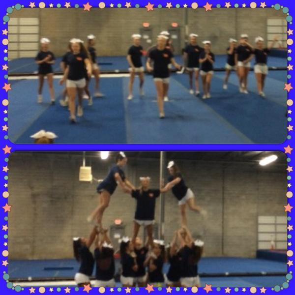 AmyCheermomm's tweet image. Ready for these girls to hit the mat today!!!! Let's go Woodstock!! #yougirlsgotthis #rockthatmat 💙❤️