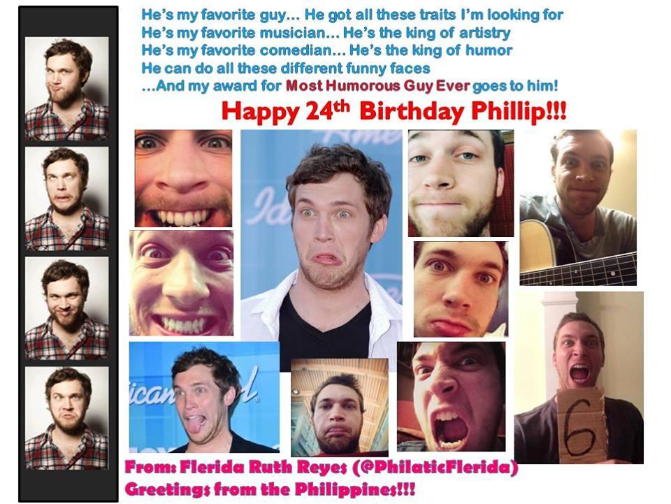 Happy 24th Birthday to the only one Phillip I love you sooooo much <3 