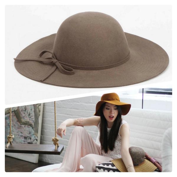 Shopisodes's tweet photo. Look #stylish &amp; protect your #skin from the sun with a floppy wool #hat #skincare #style http://t.co/NfmV1x04FU http://t.co/D3vDOf5gjN