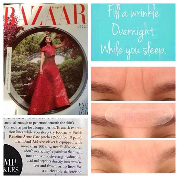 RandFDerm's tweet image. Editor's Pick Oct Harper's Bazaar new ACUTE CARE. Not avail 2 public til Jan RandFconnect@gmail.com