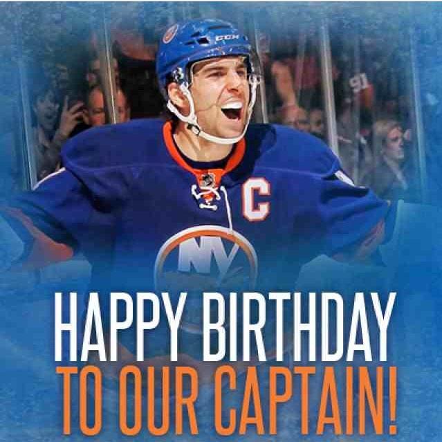 Happy Birthday to Islanders forward n captain John Tavares 