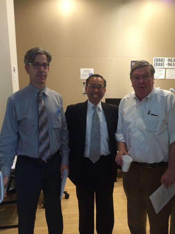 RobertJCoupe's tweet photo. Thank you RIPR for inviting @FungForGovernor to Political Roundtable http://t.co/cMB9niowAH