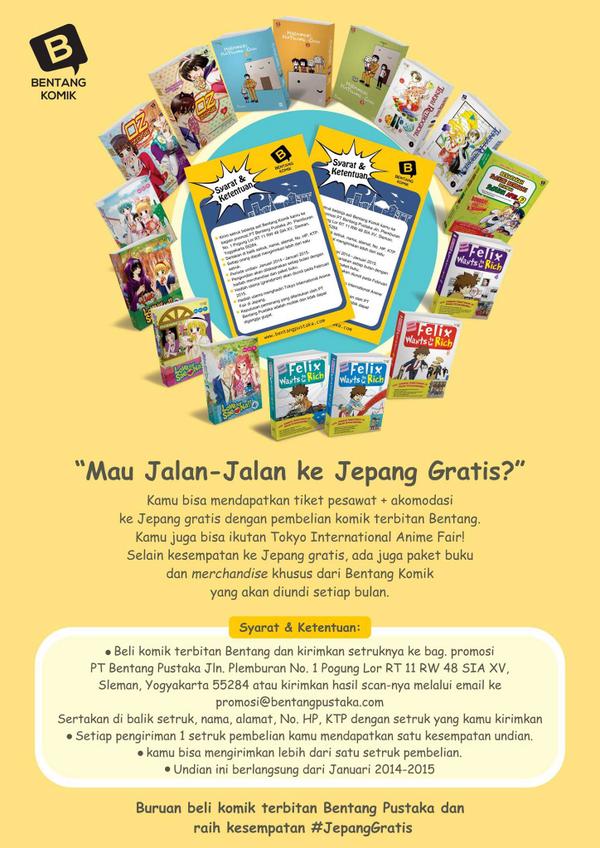 #keJepangGratis yuk! Simak ketentuan undian berhadiah tiket+akomodasi ke Jepang di bit.ly/1oXNqNV