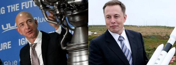 Interesting that 2 of the most successful entrepreneurs of our time are both building rockets. nytimes.com/2014/09/18/bus…