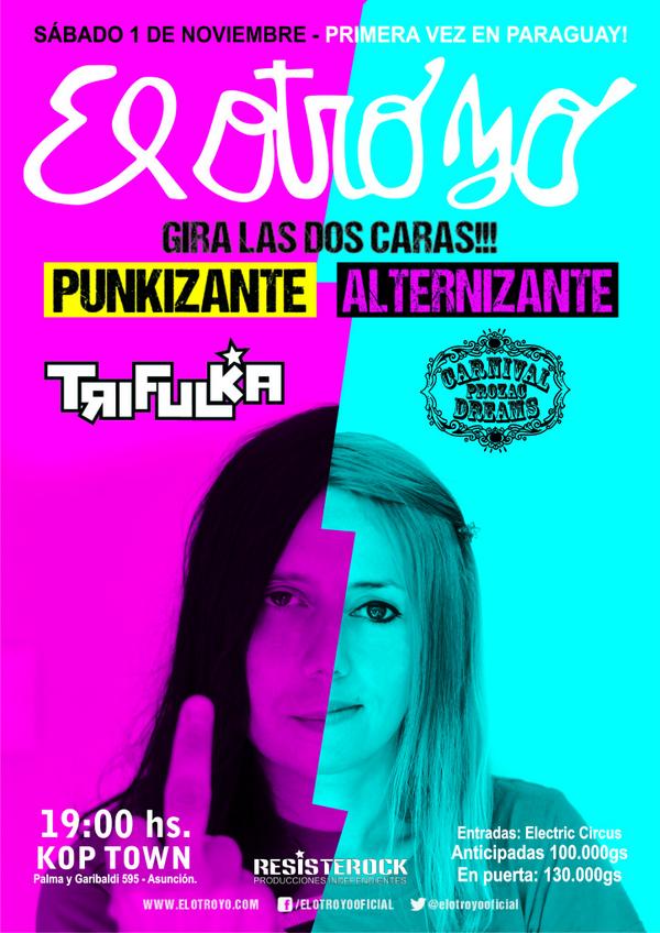 LAS ENTRADAS ANTICIPADAS LIMITADAS A PARTIR DEL LUNES 22 DE SET DESDE LAS 12 DEL MEDIODIA EN ELECTRIC CIRCUS