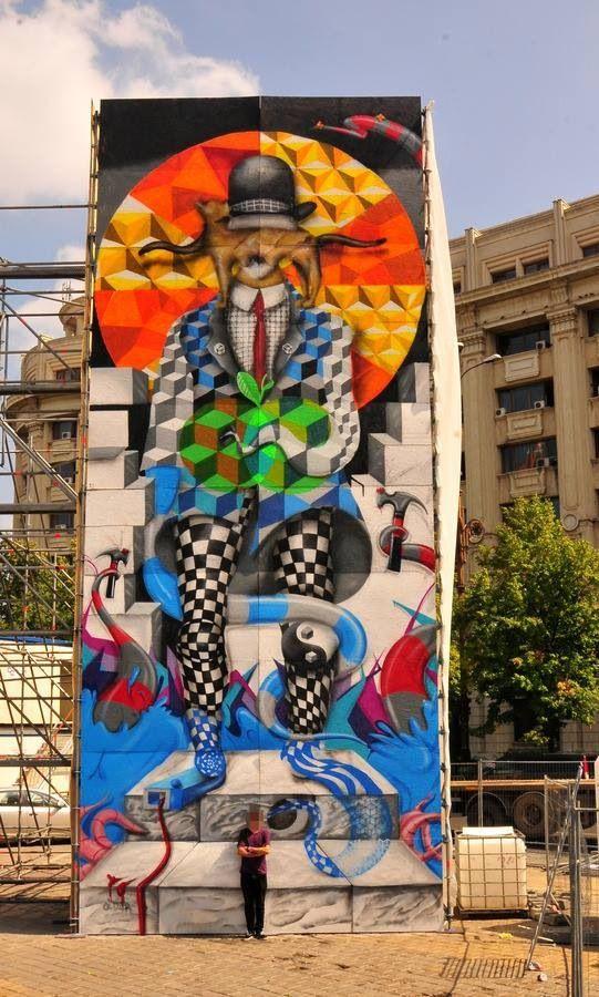 StreetArtBuzz's tweet photo. [ via http://t.co/jOY5W9DvZt ] by Obie Platon (Roma https://t.co/GZssipDvrb #urbanart #streetart #design http://t.co/W9DeWaxXuY
