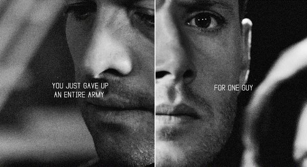 IlariaLegittimo's tweet photo. βCas, you just gave up an entire army for one guy.β #6YearsOfCas, #HappyDestielDay ππ https://t.co/dwdDFWICjh http://t.co/augL3rhBL5