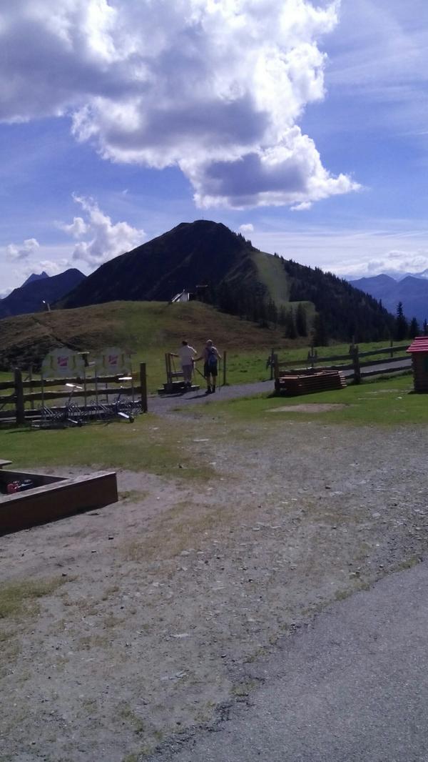 Even een lunchje op 1800 meter hoog