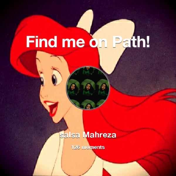 salsaaaMR's tweet photo. I've shared 126 memories with my friends on #Path - see them now at http://t.co/f0rKLmzOOg! #thepersonalnetwork http://t.co/bt6LPhcclF