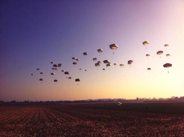 Today's replay of operation #MarketGarden of 1944. Groesbeek near #Arnhem WeWillNeverForget