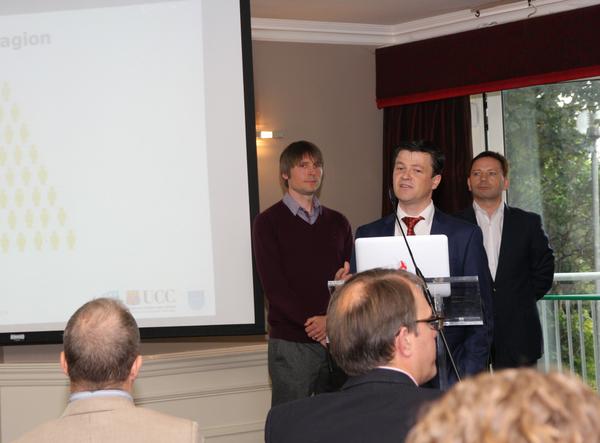 idiro_analytics's tweet photo. Idiro CEO Aidan Connolly speaking at @CeADARIreland's 'Big Data' event in @StillorganPark this morning #idiro #CeADAR http://t.co/S9T5gG1or2