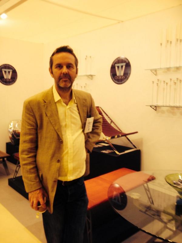 Great to meet Designer Terence Williams AT 100% Design #office #interiordesign