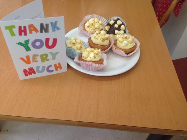 Thank you to <a href="/DennisWardle/">Dennis</a> &amp; @ @lauracoates_ for the baking and your support over summer 2014#oneteam