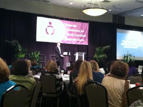 ncnonprofits's tweet image. RT @NCCGP: In a room full of NC nonprofit leaders learning that investing in fundraising is ok and important! #CNCN
