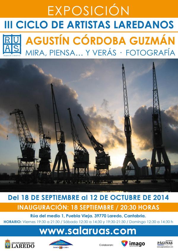 Todo preparado. A las 20:30h inauguramos la #exposición "Mira, piensa,...y verás" de Agustín Córdoba. ¿Vienes?