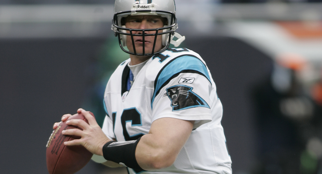 Carolina Panthers on X: "#TBT | QB Chris Weinke, a 29-year-old rookie,  leads #Panthers to unlikely win in NFL debut: http://t.co/Ke0E9FtoOi  http://t.co/q7rAjceS0A" / X