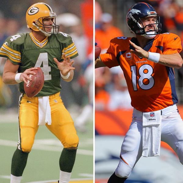 Peyton Manning needs 3 passing TDs to join Brett Favre as the ONLY players ...