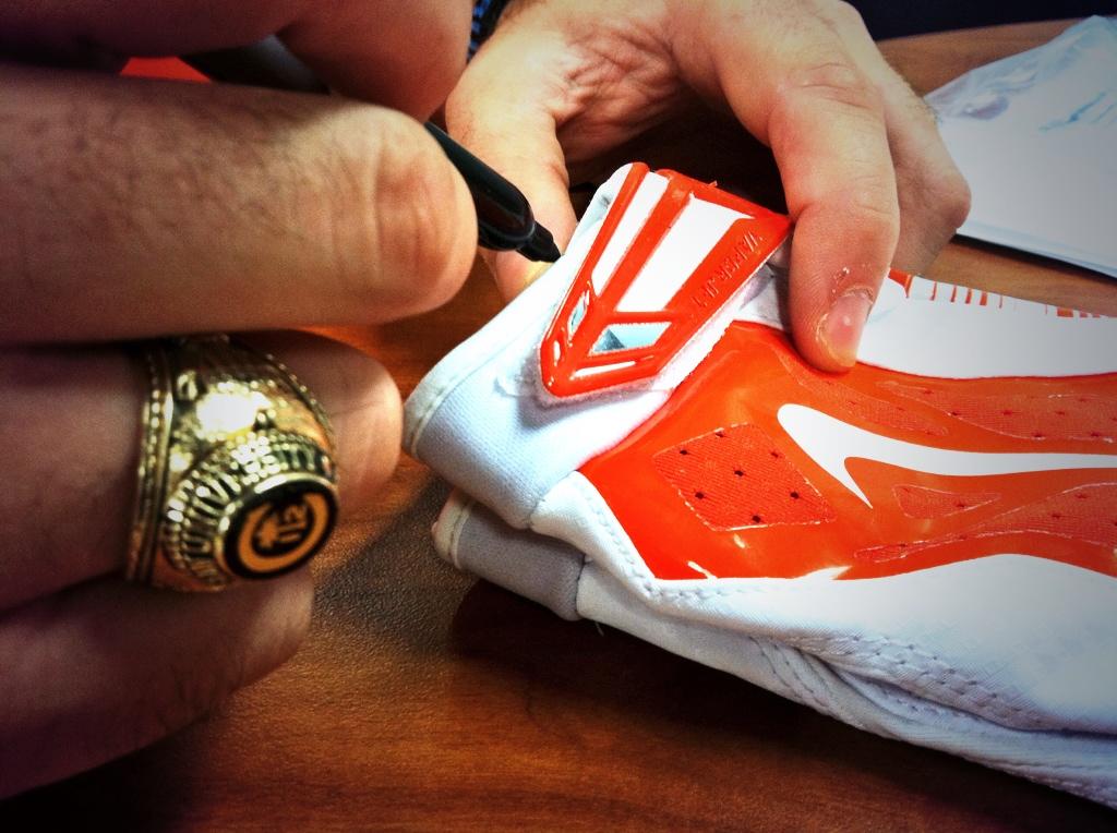clemson wide receiver gloves