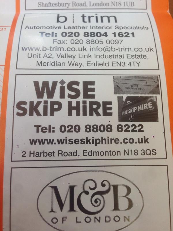 skip_wise's tweet image. Thanks to Wessex renal and transplant service for advertising @skip_wise in the 2015 calendar