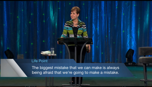 JoyceMeyer's tweet photo. God wants us to be decisive, not fearful about making mistakes. Learn more here http://t.co/k1vGpbCZKI http://t.co/qWTiONwqKo