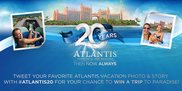atlantisbahamas's tweet photo. Share your favorite Atlantis photo & story for your chance to win a trip! http://t.co/zwnE3UCT7Z #Atlantis20 http://t.co/9PU1njYOT5