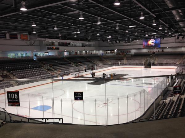 Wow. Just wow. <a href="/PolisseniCenter/">Polisseni Center RIT</a> <a href="/RITMHKY/">RIT Men's Hockey</a> <a href="/RITWHKY/">RIT Women's Hockey</a> #RIT #ROC