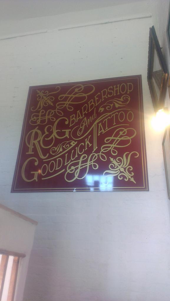 Good luck tattoo crediton new shop signs
