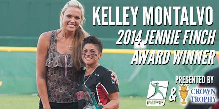 2014 <a href="/profastpitch/">NationalProFastpitch</a> Season Award Winner-JENNIE FINCH AWARD <a href="/Kmontalvo10/">Kelley Montalvo</a> <a href="/AkronRacers/">Akron Racers</a> <a href="/AlabamaSB/">Alabama Softball</a> <a href="/JennieFinch/">Jennie Finch</a> #npf2014