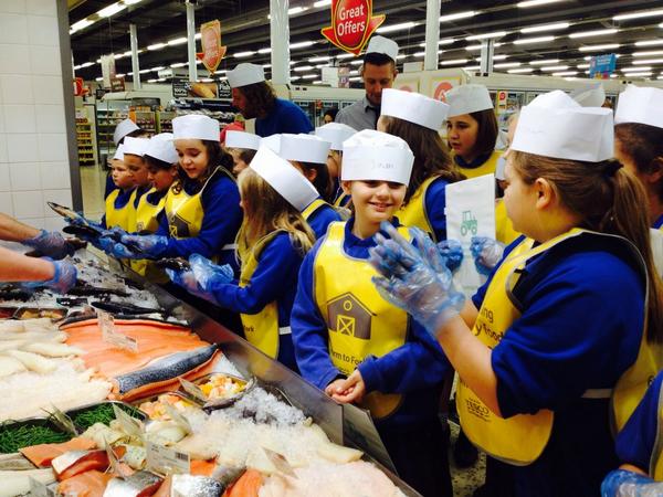 Another fantastic Farm to Fork trail at Worksop with some excellent demonstrations from the fish counter and bakery
