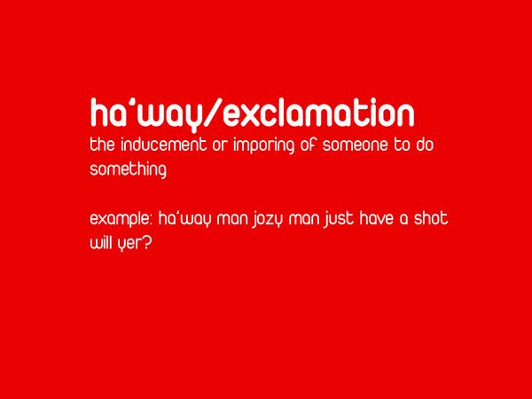 lightaperture's tweet photo. #Mackem word of the day: ha'way http://t.co/dNd0pc7gcf