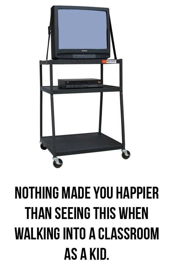 How I knew it was gonna be a good day in grade school
