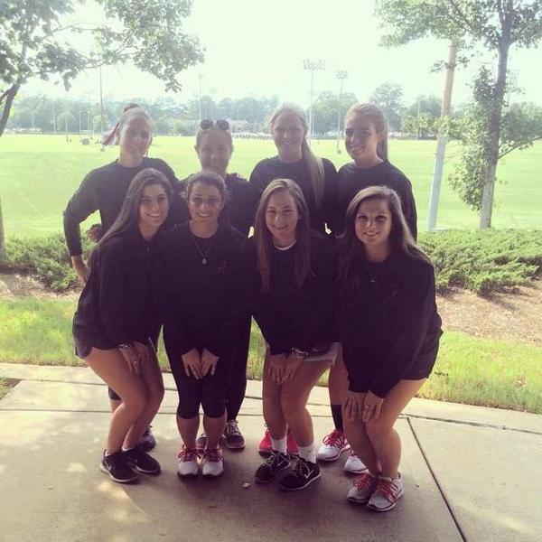 UAEquestrian's tweet photo. Ready for our first meet of the season against @DSUEquestrian #ridetideride http://t.co/ww26RXDXvo