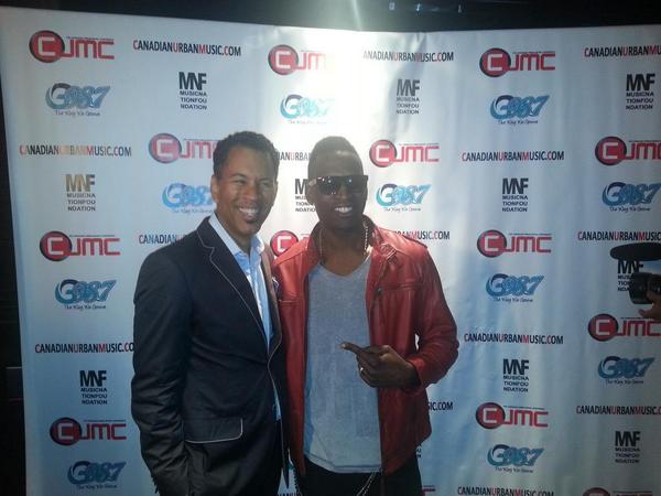 Mr. #YouKnowWhoa @GoliathPAW posing w/ @TopMusicLawyers at the @CAUrbanMusic conference! #COOL