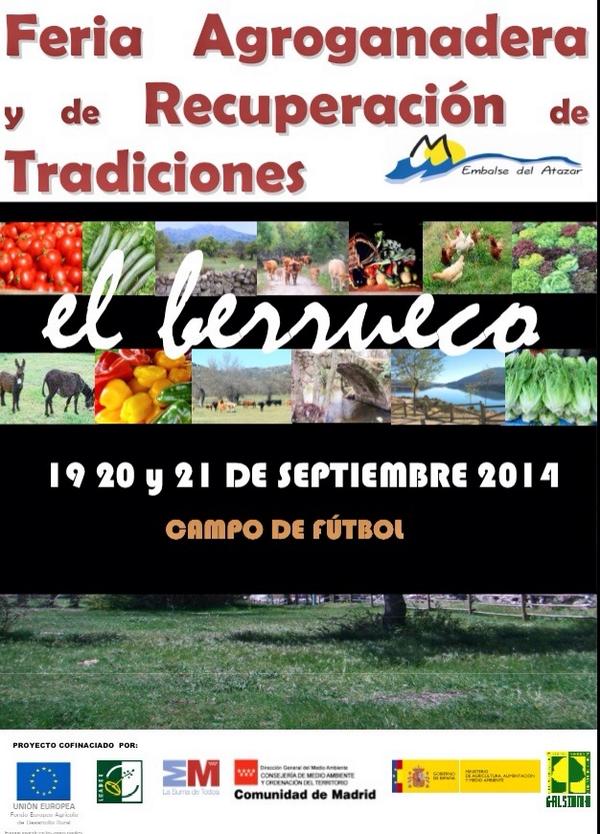 Disfruta este #finde de nuestras tradiciones en la #feria agroganadera de #ElBerrueco. No te lo pierdas!