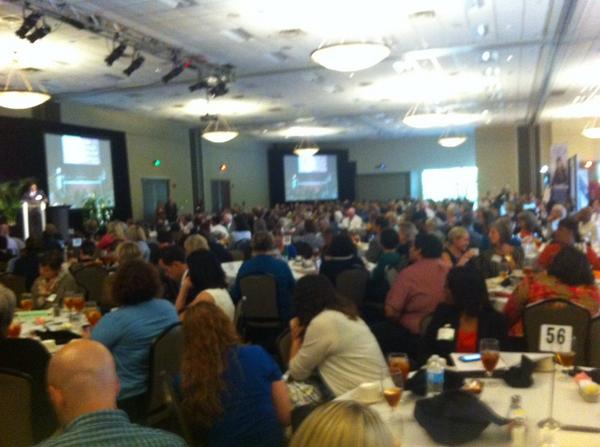 neeshamirchi's tweet image. Look at this amazing crowd at #cncn @ncnonprofits knows how to host a conference!