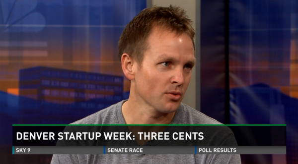 milehightech's tweet photo. #DenStartupWeek: @threecentsapp Feature on @9news with @ConorSwanson http://t.co/IzP4vGgCJC #startup #denver http://t.co/2A1HUvjmcS