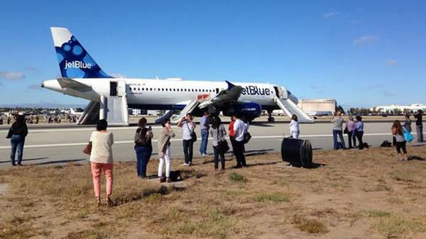 Jet Blue makes emergency landing at Long Beach Airport