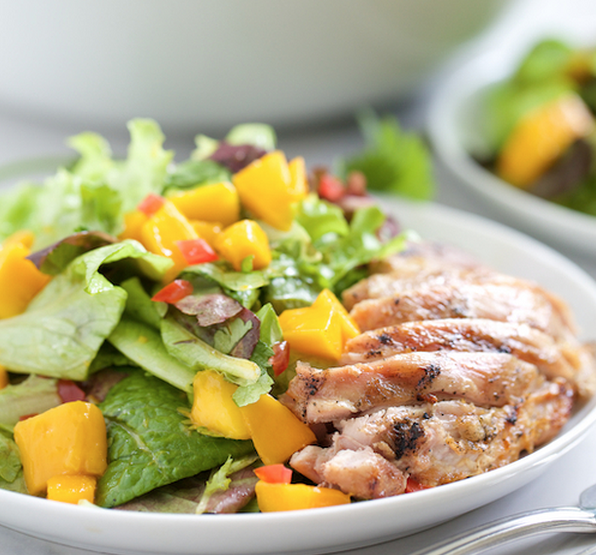 Grilled Chicken Mango Salad