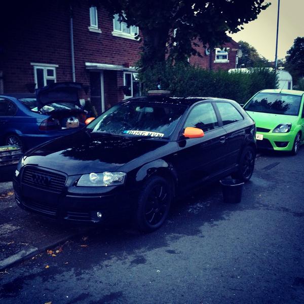 ChrisCodie's tweet image. New car #AudiA3S-line