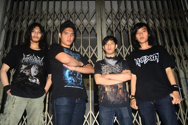 Suka technical death metal? 4 pemuda @DEMETRIUSjkt ada di #jampangUNDERGROUND 2Nov14. Cek reverbnation.com/demetrius666
