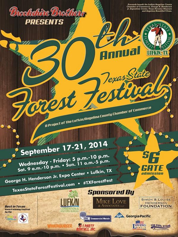 trivago's tweet photo. Be sure to check out @txforestfest The best event in TX this weekend!
#TXForestFest #LufkinChamber #trivaGOandSEE http://t.co/AJykleDETM