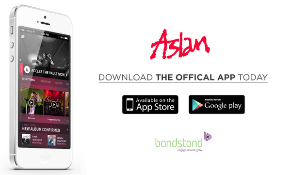 Bandstand_ie's tweet photo. Great News....The @OfficialAslan app is now available to download!
http://t.co/HIgAwGrl5R http://t.co/EDWCTPfMaY