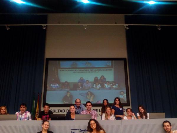 Finalizan las Jornadas de Acogida e Inmersión en el ámbito universitario #2014-2015 #fcce #mentores <a href="/unisevilla/">Universidad de Sevilla</a>