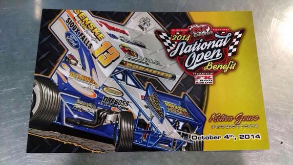 awrightdesign's tweet photo. Check out these hero cards I did for the @NationalopenBen coming up on October 4! @Koltengouse http://t.co/DJJYZITLZ6