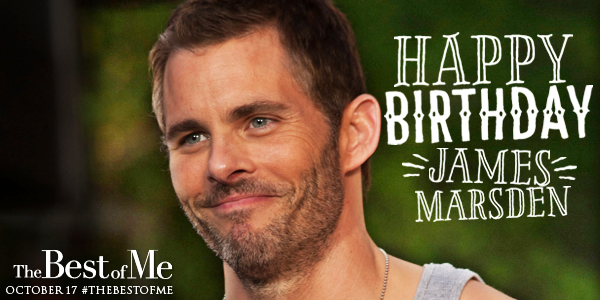 " to wish James Marsden a Happy Birthday!  happy birthday!! :D